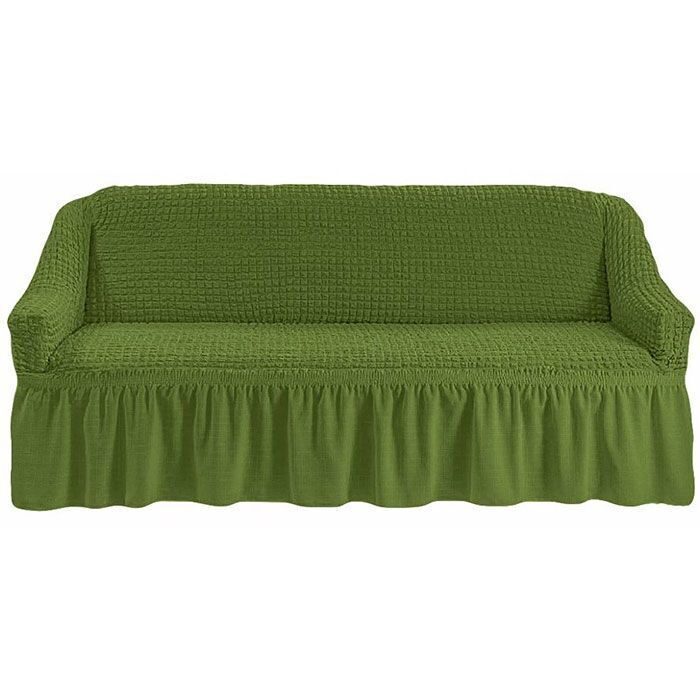 Чехол для трехместного дивана  Karna 'BULSAN'  зеленый